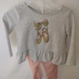 The children's place shirt and pants 12-18m